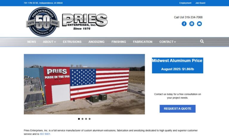 Pries Enterprises, Inc.